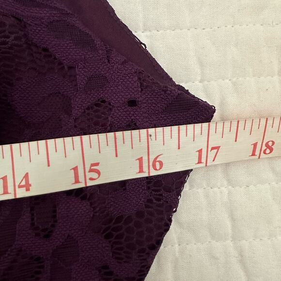 DRESSYSTAR Womens Dress 2XL Purple Lace Halter Retro Y2K Grunge Whimsigoth - Picture 10 of 13